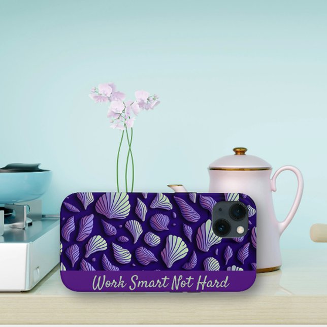 Purple Sea Shells Case-Mate iPhone Case (Creator Uploaded)