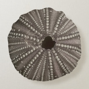 Purple Sea Urchin Throw Pillow
