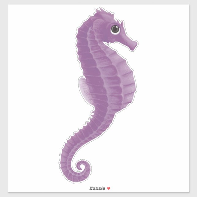 Purple seahorse (Sheet)
