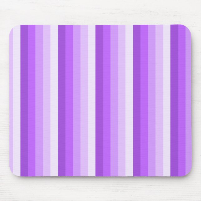 Purple shadow stripes mouse pad (Front)