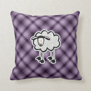 Purple Sheep Cushion