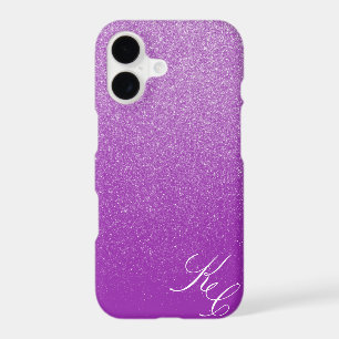 Purple Shimmer Dust Personalized Phone Case