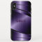 Purple Shiny Metallic Brushed Aluminium Look