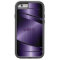 Purple Shiny Metallic Brushed Aluminium Look