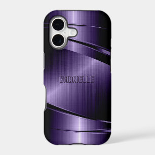 Purple Shiny Metallic Design
