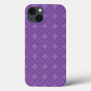 Purple shippo pattern Case-Mate iPhone case