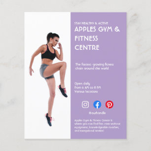 purple Sidebar Photo gym personal trainer fit Fl Flyer
