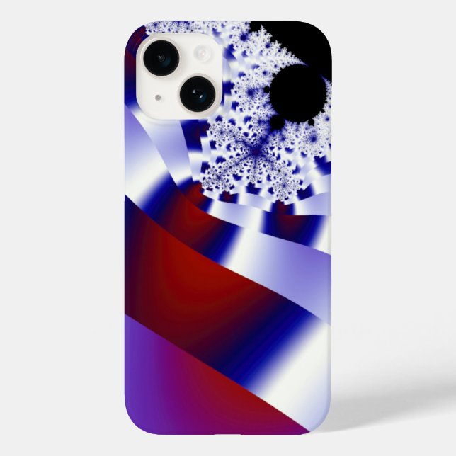 Purple Silk Ribbons  Case-Mate iPhone Case (Back)