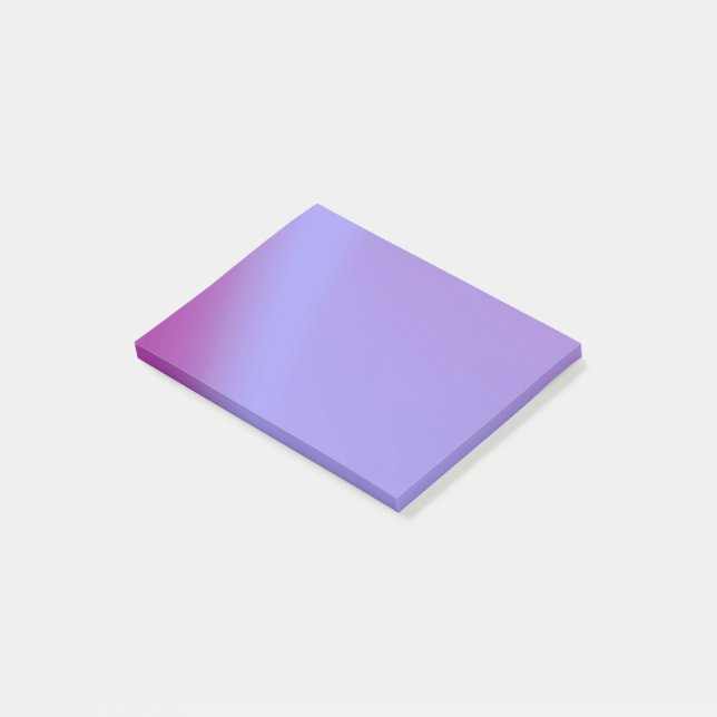 Purple Silks Post-it Notes (Angled)