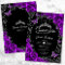 Purple Silver Black Quinceanera