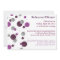 Purple & Silver Dot Rehearsal Dinner Invitation