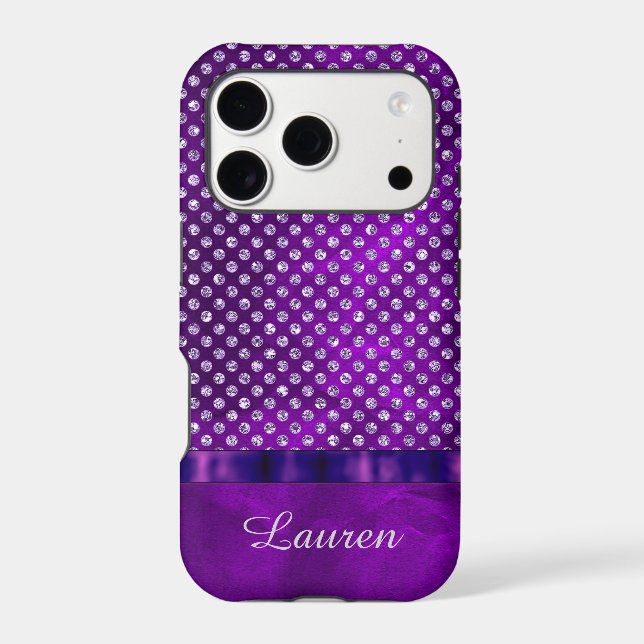 Purple Silver Gem (Back)