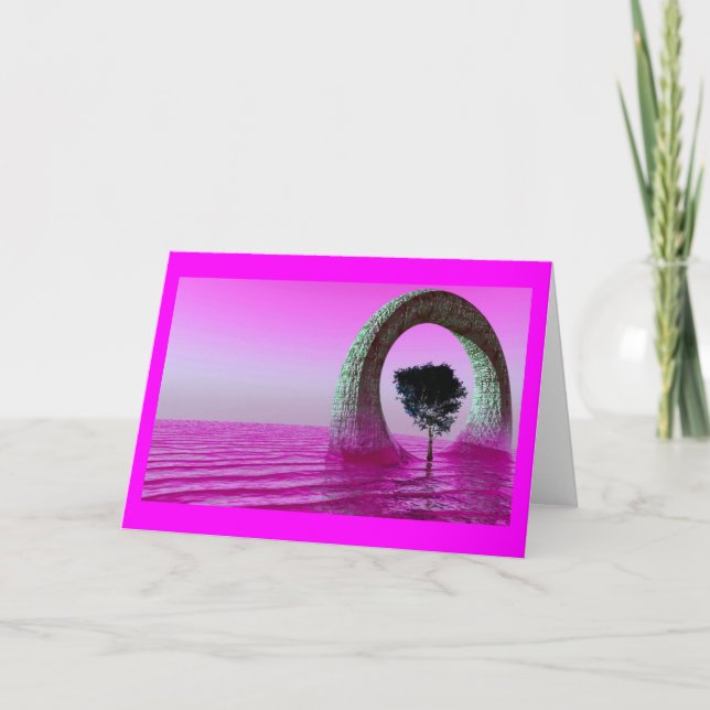 purple skies card (Front)