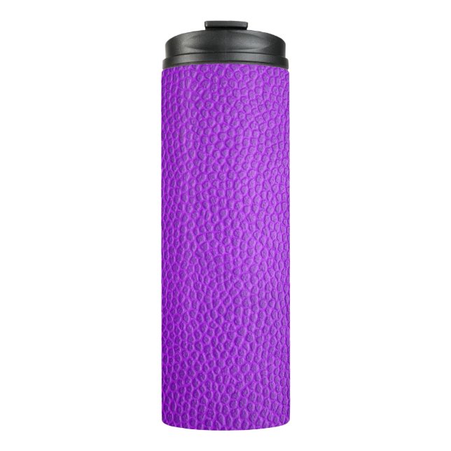 Purple skin skin texture skin thermal tumbler (Front)