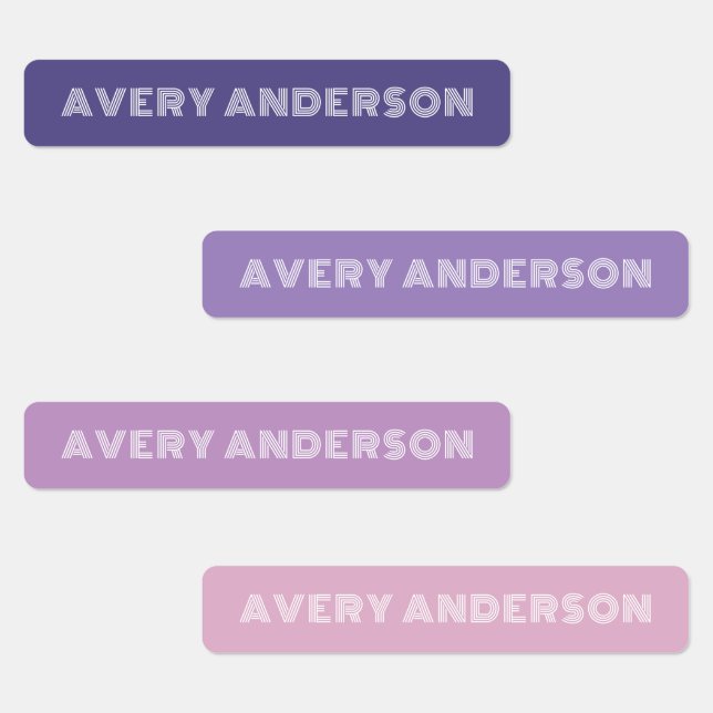 Purple Skinny Waterproof Adhesive Kid's (Group)