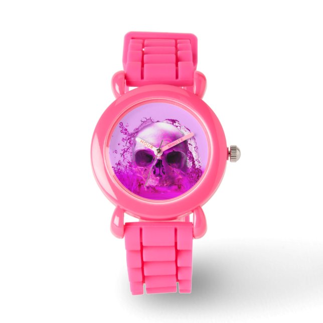 Purple Skull in Water Watch (Front)