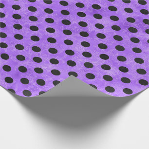 Purple Skulls and Sunflower Series Design 7 Wrapping Paper