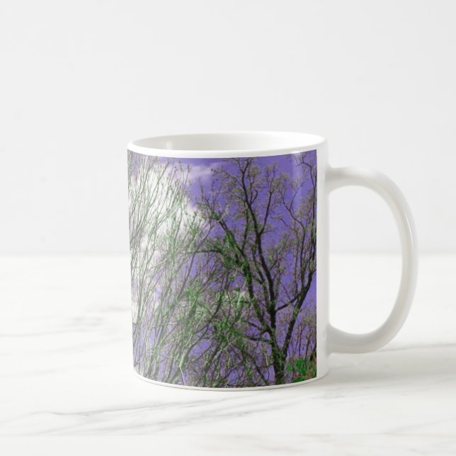 purple sky coffee mug (Right)