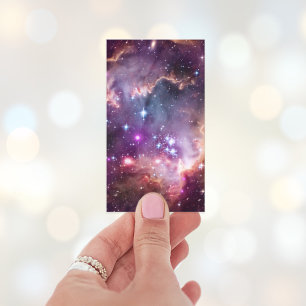 Purple Small Magellanic Cloud Business Card