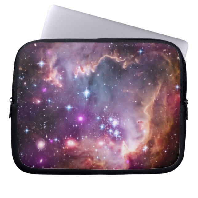 Purple Small Magellanic Cloud Laptop Sleeve (Front)