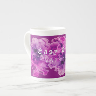 Purple Smoke Vape Shop Business Bone China Mug