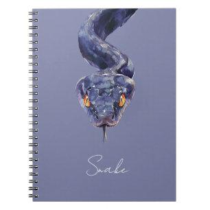 Purple Snake Notebook