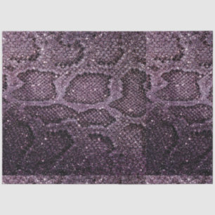 Purple snake scale pattern tissue paper