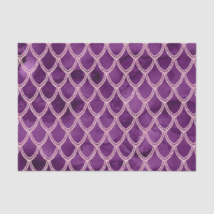 Purple Snake Serpent Reptile Pattern Tissue Paper