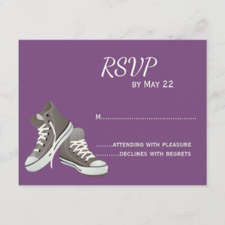 Purple Sneakers RSVP