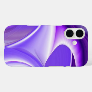 Purple Snow Dream , Abstract Fantasy Rainbow-Art iPhone 16 Case
