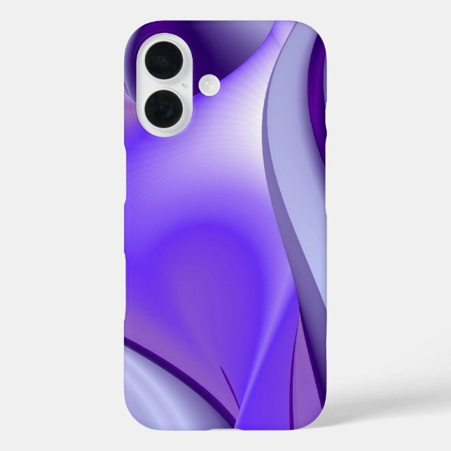 Purple Snow Dream , Abstract Fantasy Rainbow-Art Case-Mate iPhone Case (Back)