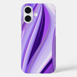 Purple Snow Dream , Abstract Fantasy Rainbow-Art iPhone 16 Case