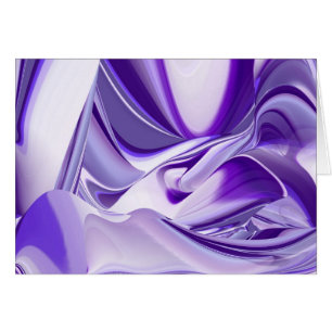 Purple Snow Dreams, Abstract Fantasy-Art