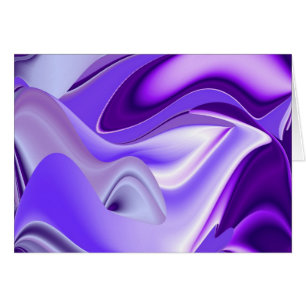 Purple Snow Dreams, Abstract Fantasy-Art