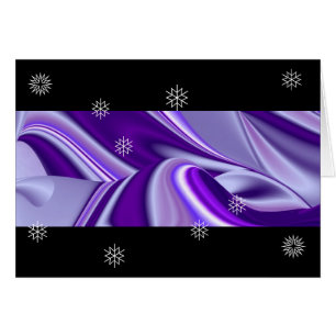 Purple Snow Dreams , Abstract Fantasy Rainbow-Art