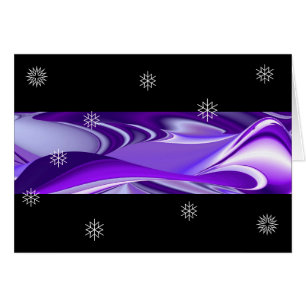 Purple Snow Dreams , Abstract Fantasy Rainbow-Art
