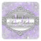 Purple Snowflake Winter Wonderland Sweet16 Sticker
