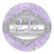 Purple Snowflake Winter Wonderland Sweet16 Sticker