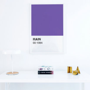Purple Song Album - Full Width Poster