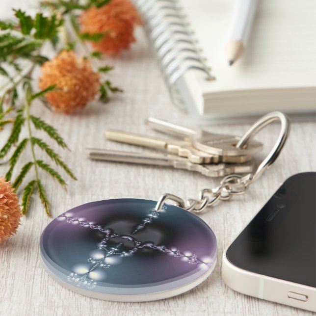 Purple Song Key Ring (Front Right)