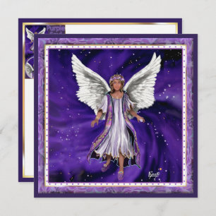 Purple Soul blank card