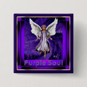 Purple Soul  Button