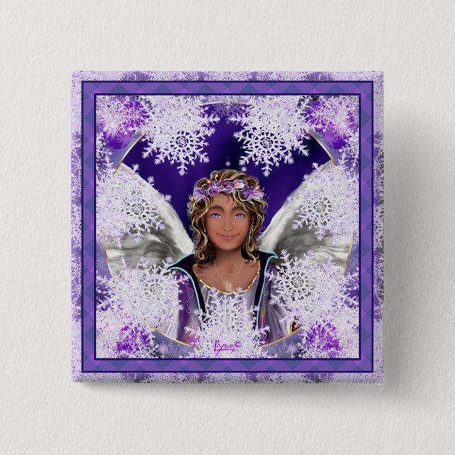 Purple Soul  Button (Front)