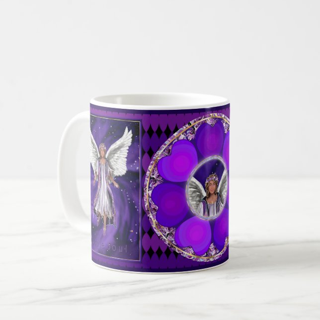 Purple Soul Coffee Mug (Front Left)