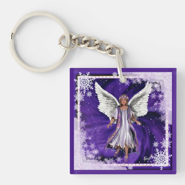 Purple Soul Keychain (Front)
