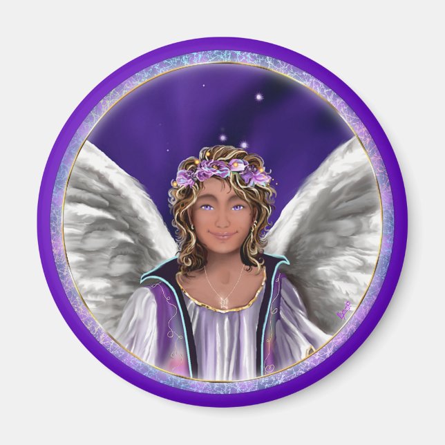 Purple Soul Magnet (Front)