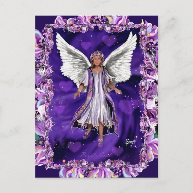 Purple Soul Postcard (Front)