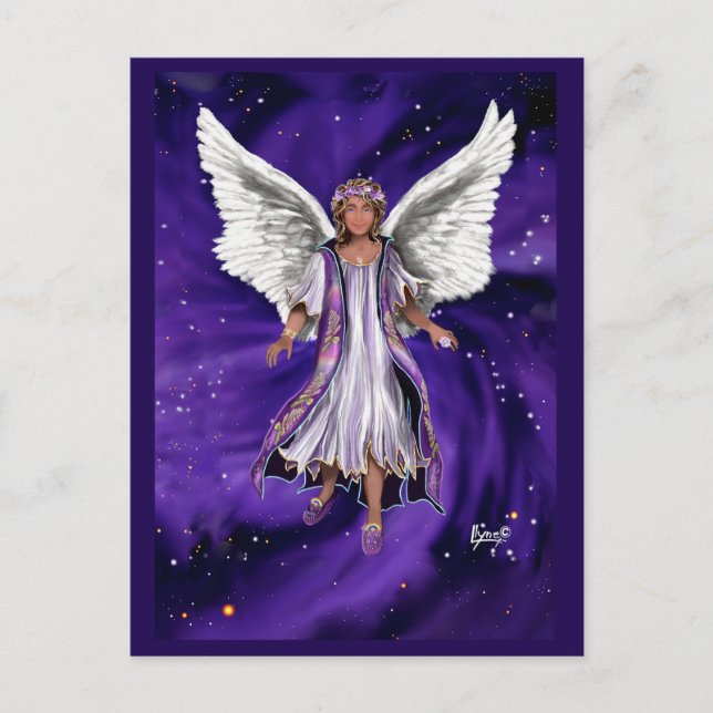 Purple Soul Postcard (Front)