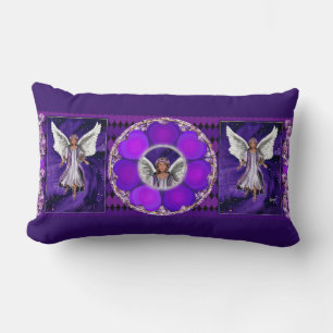 Purple Soul Throw Pillow