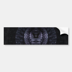 Purple Space Bumper Sticker
